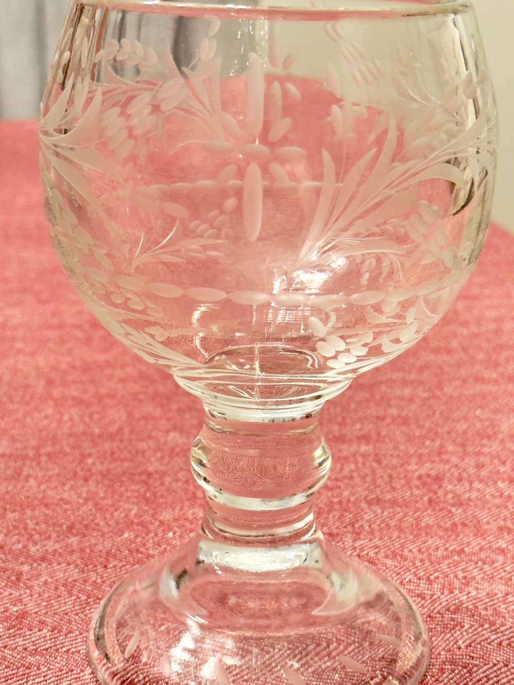 Antique Rummer Georgian Goblet
Heavy cut glass vintage
Glassware Vase
